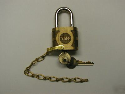 Yale 840-3/4 brass security locks