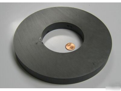 2PC ceramic ring magnet ferrite OD3.54