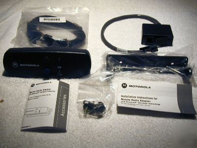 Motorola cdm series bluetooth(tm) mobile radio adapter