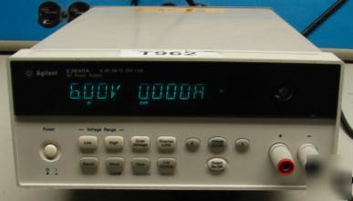 Agilent E3640A programmable dc power supplies