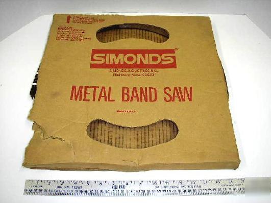 Simonds usa band saw blade carbon 1