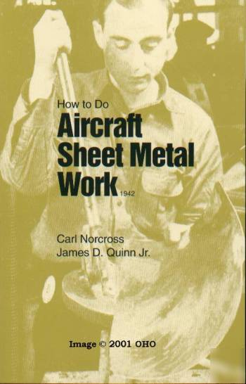 Doing aircraft sheet metal work 2 make airplane parts