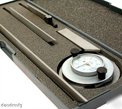 New dial protractor measure quality angle set square