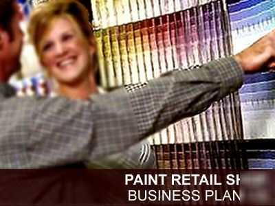 Paint shop retail - business plan