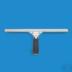 Pro stainless steel window squeegee complete - 16
