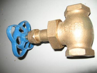 Nib globe valve co T235Y bronze 3/4 npt 150 psi steam