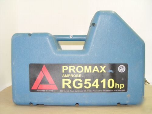 Nice promax RG5410HP refrigerant recovery system hvac