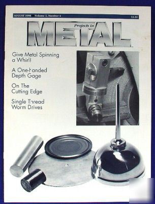 Projects in metal august 1990 volume 3 number 4