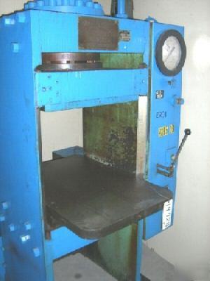 75 ton erie hydraulic press, 7.5 hp, 3 phase (19924)
