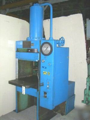 75 ton erie hydraulic press, 7.5 hp, 3 phase (19924)
