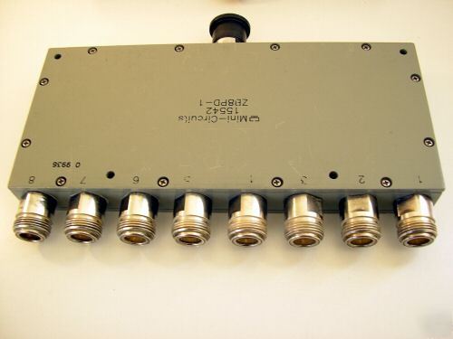 Mini-circuits ZB8PD-1 power splitter / combiner n-type
