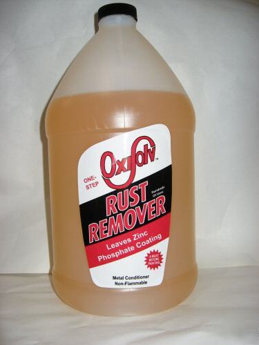 Oxisolv rust remover w/ zinc (1 gal) (4 bottle case)