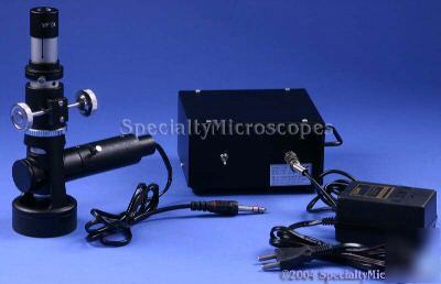 40X-400X portable metallurgical monocular microscope