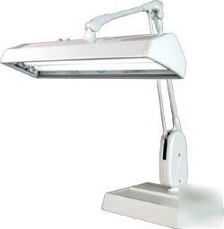 Dazor 318A3 3 tube desk lamp for jewelers blk 5 yr wrty