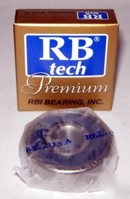 New 6301-2RS premium grade ball bearings, 12X37MM, 