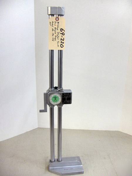 24 in mitutoyo digital count height gage