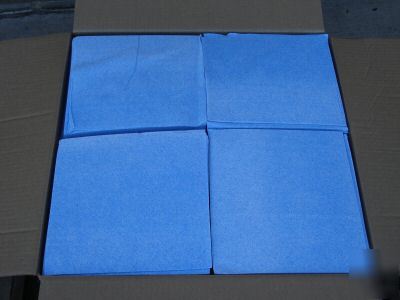 Dairy farm towels-blue absorbant disposable paper towel