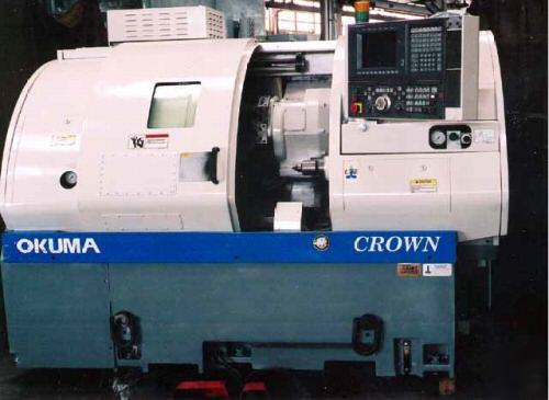 Okuma crown model 762SB 2-axis cnc turning machine
