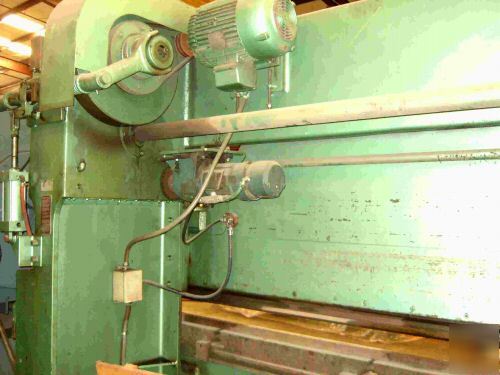 Used mechanical press brake, 130 ton (steelweld?)
