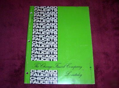 1973 chicago faucets catalog l, illustrated