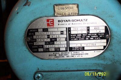 Boyar schultz H612 surface grinder toolmaker machine 