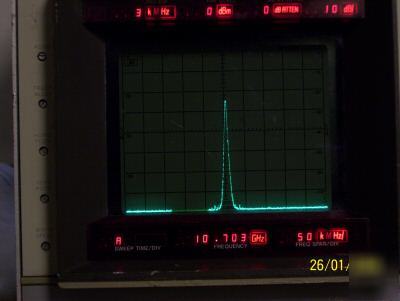 HP8565 spectrum analyzer .01 to 22GHZ; tested