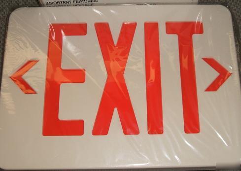 New volcano lite led exit sign ex-800R double sided