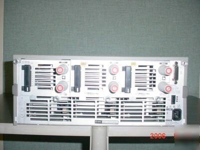  hp 6050A electronic load with three hp 60504B