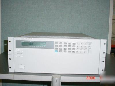  hp 6050A electronic load with three hp 60504B