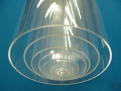 16MM x 2MM clear acrylic tube plexiglas plastic pipe 1M