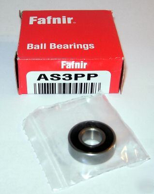 Fafnir AS3PP stainless steel bearing 3/8X7/8, S3PP R6RS