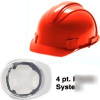 Hardhat red charger 4PT sus 3013413