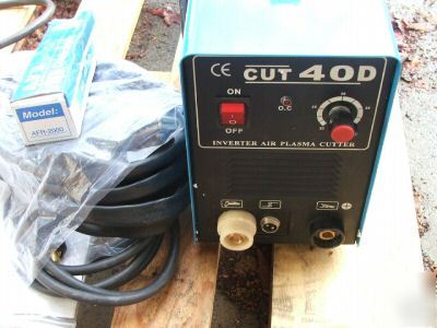 New dual voltage 110/220V 40 amps plasma cutter
