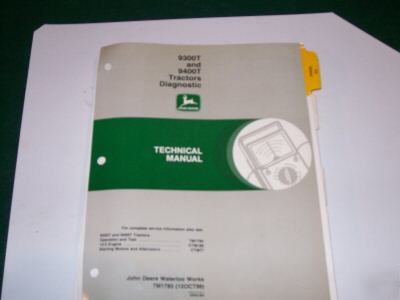 John deere 9300T,9400T diagnostics technical manual