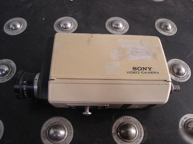 Sony avc-1400 video camera setup