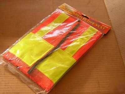 Western safety polyester reflective safety vest