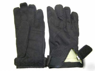 New kevlar t.a.g full finger gloves, anti slash, size l