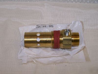 Air-compressor in-tank check valve 1/2 mpt x 1/2 comp.