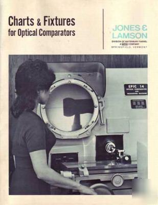Charts & fixtures optical comparators jones & lamson