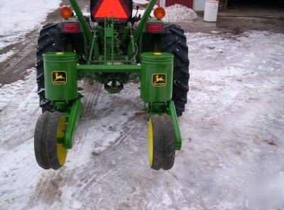 John deere 71 two row planter