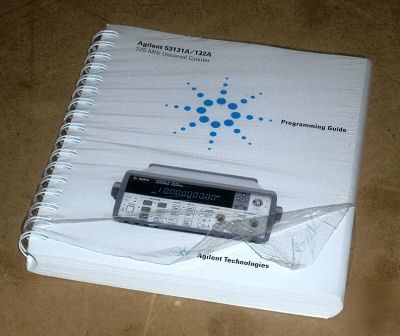 New agilent 53131A & 53132A programming guide 