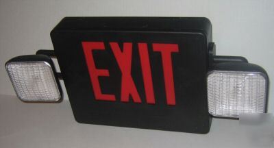Emergency exit combo light red led double face qty 6