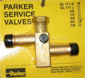 Parker service valve replacement ql 171 r 3/4