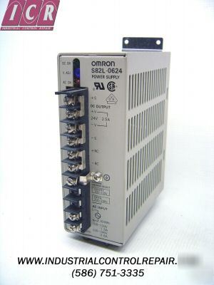 Omron power supply dc 24V 2.5A S82L-0624
