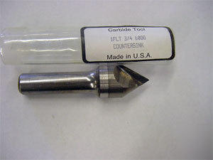 Usa single flt carbide countersink-3/4