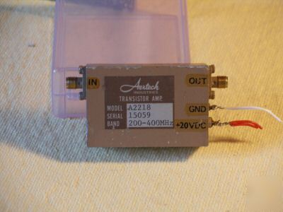 Aertech model A2218 transistor amplifier