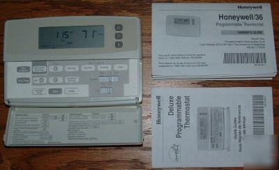 Honeywell CT3600 programmable digital thermostat