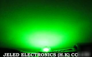New 10PCS high-power 3W green 130 lumen led freeship