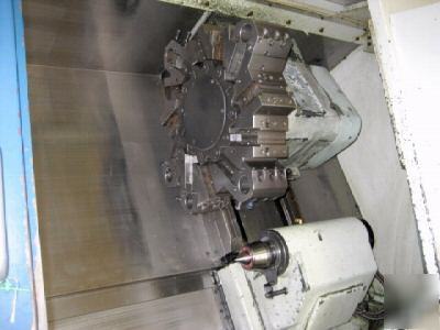 Daewoo puma 12 s cnc turning center lathe, fanuc, 30 hp