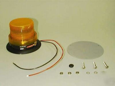 35-908A starbright model 908 strobe 12-80 volt amber